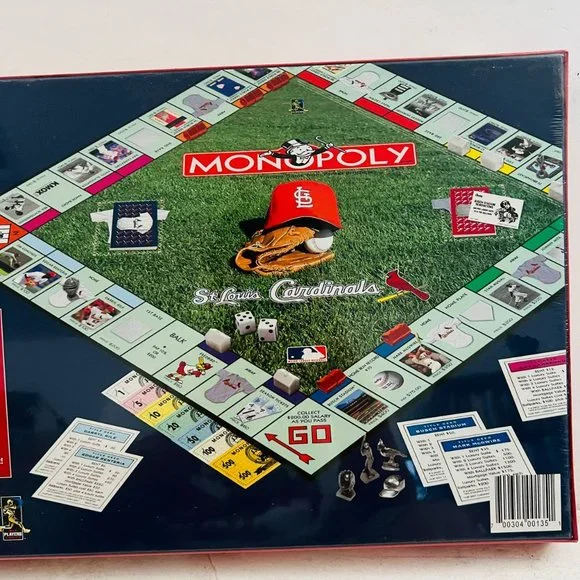 Vintage Monopoly‎ Game St Louis Cardinals Collector's Edition 2001 New Sealed